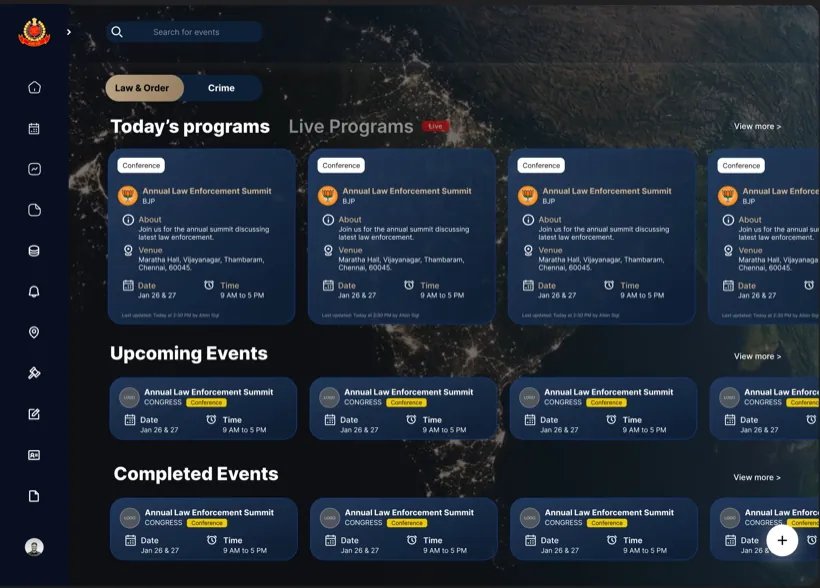 Homepage version 7, the final layout that shipped